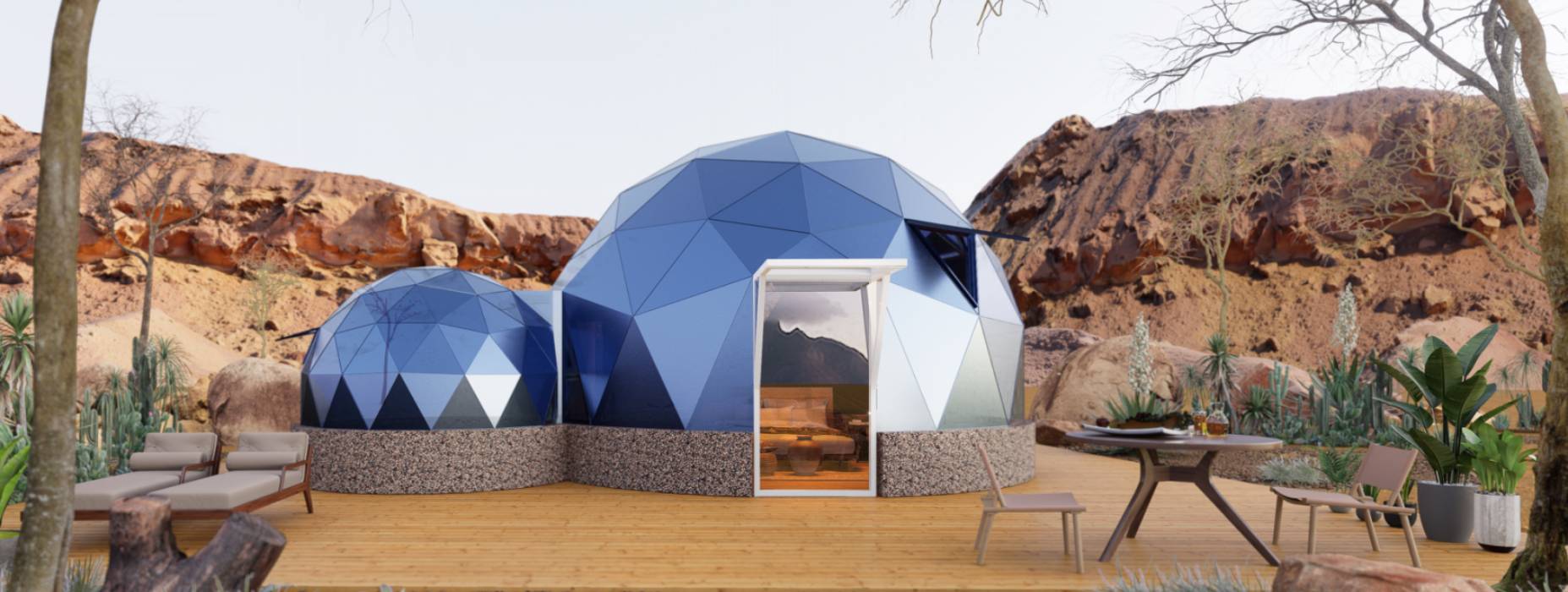 漳州球形智能光伏玻璃星空房